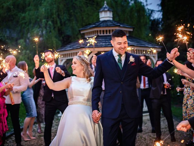 Harry and Kizzie&apos;s Wedding in Limpley Stoke, Somerset 192