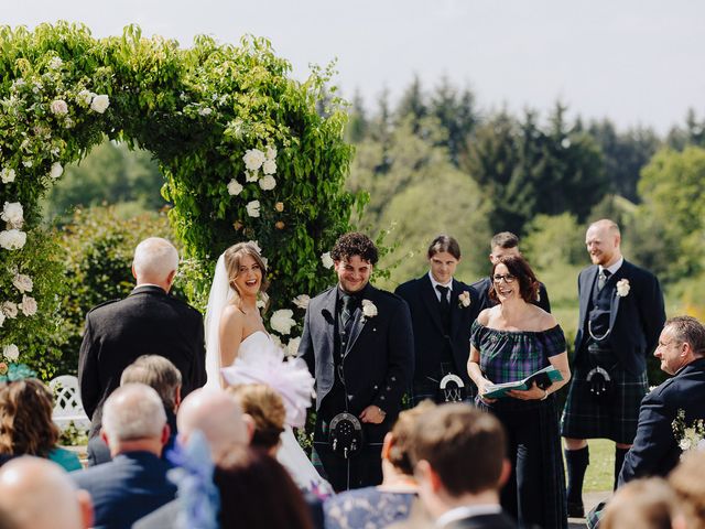 Levi and Lorren's Wedding in Maryculter, Aberdeen &amp; Deeside 22