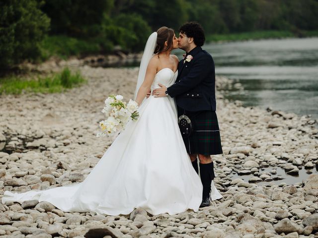 Levi and Lorren's Wedding in Maryculter, Aberdeen &amp; Deeside 28