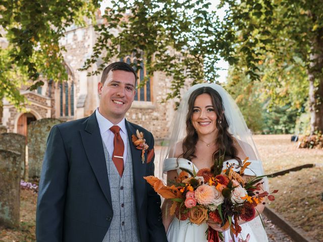 Sam and Anna's Wedding in Milton Keynes, Buckinghamshire 7