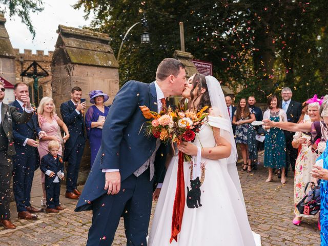 Sam and Anna's Wedding in Milton Keynes, Buckinghamshire 8