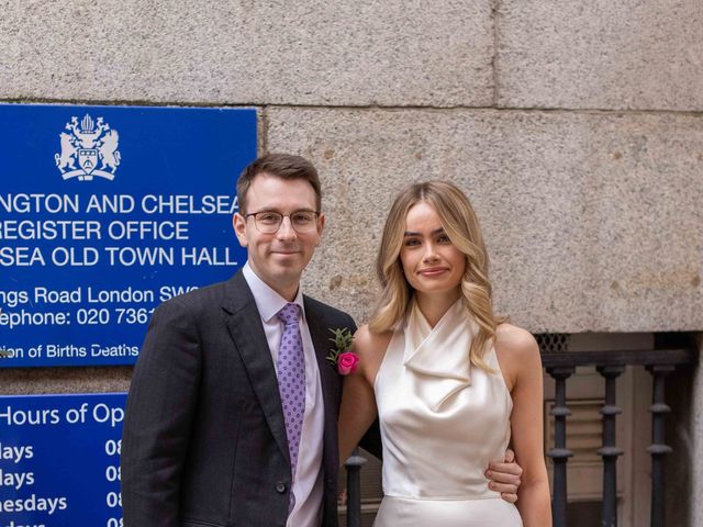Mason and Katie's Wedding in Kensington &amp; Chelsea, West London 8