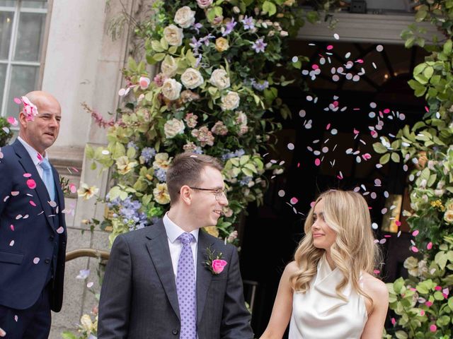 Mason and Katie's Wedding in Kensington &amp; Chelsea, West London 31