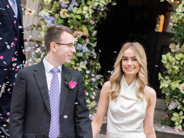 Mason and Katie's Wedding in Kensington &amp; Chelsea, West London 33