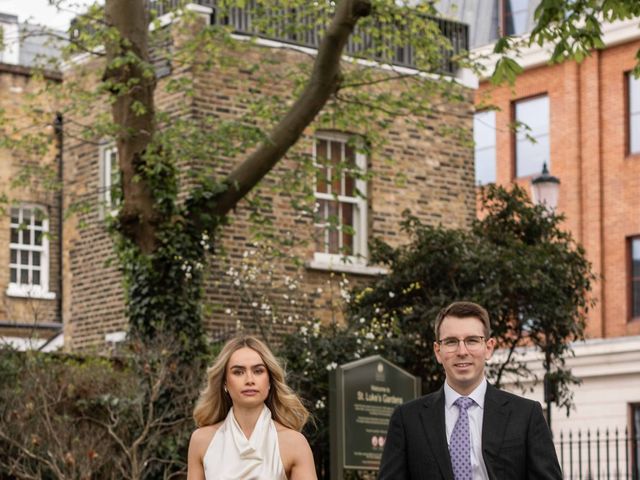 Mason and Katie's Wedding in Kensington &amp; Chelsea, West London 39