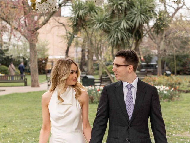 Mason and Katie's Wedding in Kensington &amp; Chelsea, West London 42