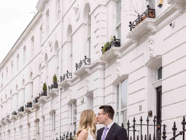 Mason and Katie's Wedding in Kensington &amp; Chelsea, West London 56