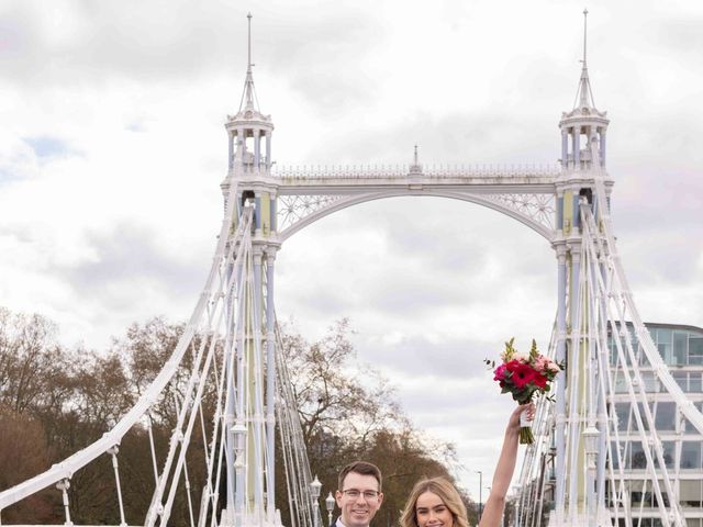 Mason and Katie's Wedding in Kensington &amp; Chelsea, West London 62