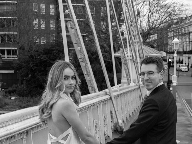 Mason and Katie's Wedding in Kensington &amp; Chelsea, West London 65