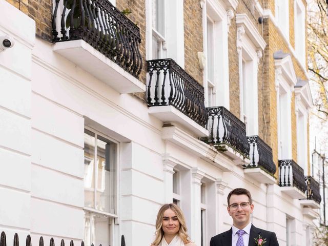 Mason and Katie's Wedding in Kensington &amp; Chelsea, West London 73