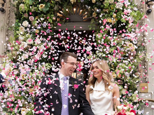 Mason and Katie's Wedding in Kensington &amp; Chelsea, West London 84