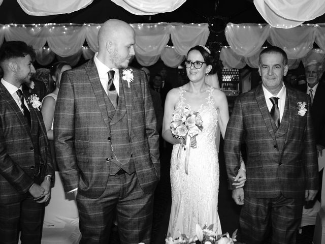 Brad and Katie&apos;s Wedding in Bury, Greater Manchester 9