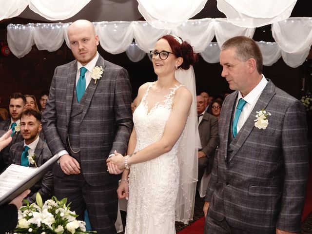 Brad and Katie&apos;s Wedding in Bury, Greater Manchester 11