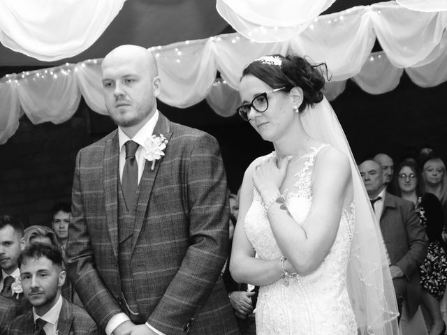 Brad and Katie&apos;s Wedding in Bury, Greater Manchester 12