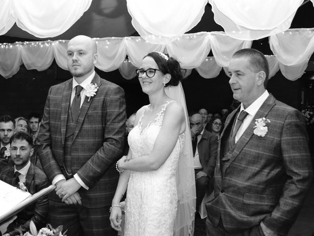 Brad and Katie&apos;s Wedding in Bury, Greater Manchester 13