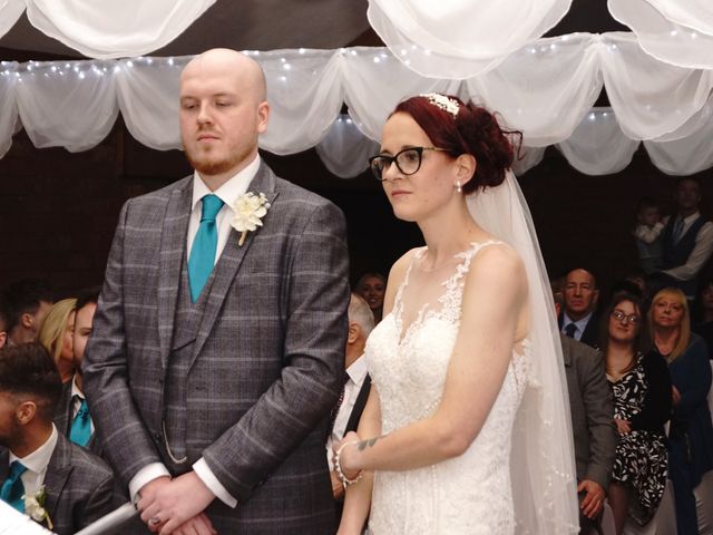 Brad and Katie&apos;s Wedding in Bury, Greater Manchester 17