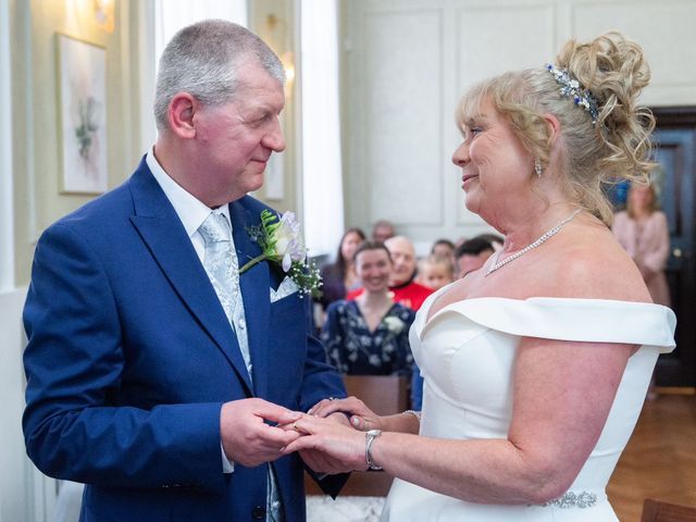 George  and Sharon 's Wedding in Chelsea, South West London 7