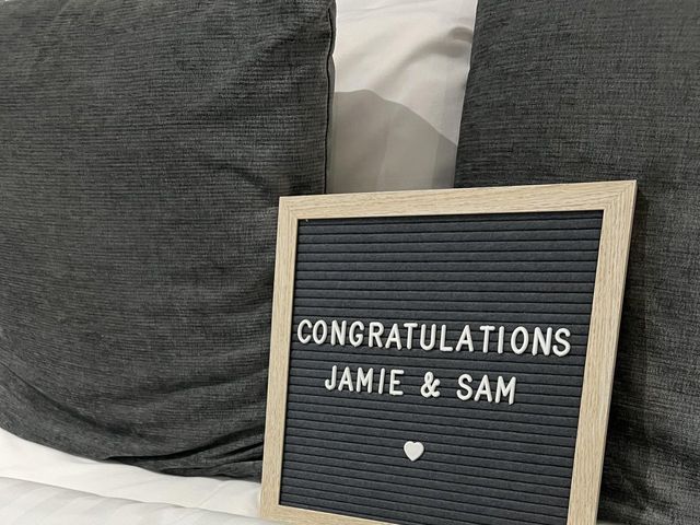 Sam and Jamie's Wedding in Birtsmorton, Worcestershire 11