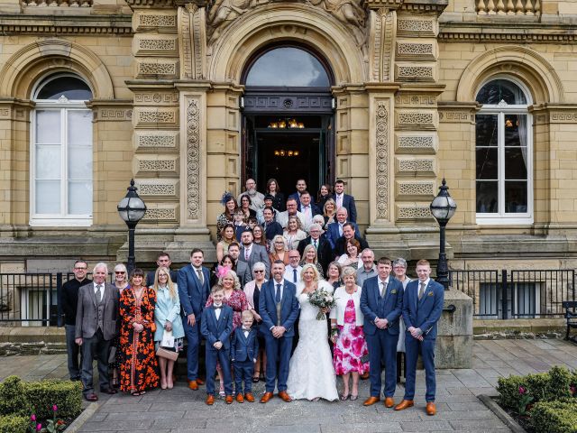 Simon and Claire&apos;s Wedding in Saltaire, West Yorkshire 35