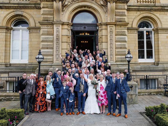 Simon and Claire&apos;s Wedding in Saltaire, West Yorkshire 36