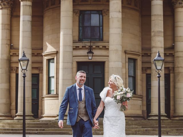 Simon and Claire&apos;s Wedding in Saltaire, West Yorkshire 55