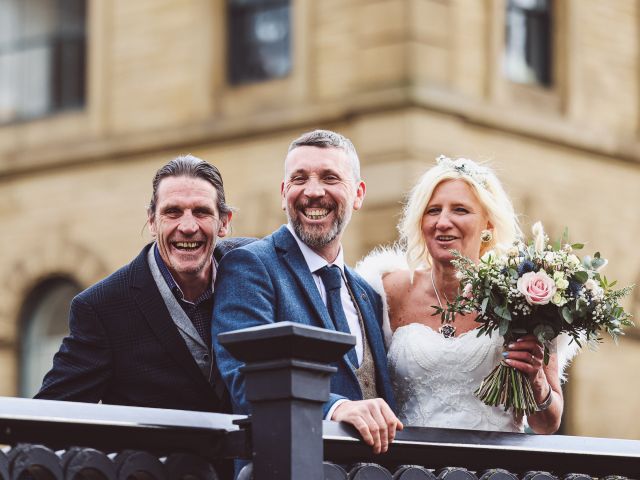 Simon and Claire&apos;s Wedding in Saltaire, West Yorkshire 59