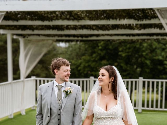 Dan and Liv's Wedding in Caerphilly Castle, Caerphilly 4