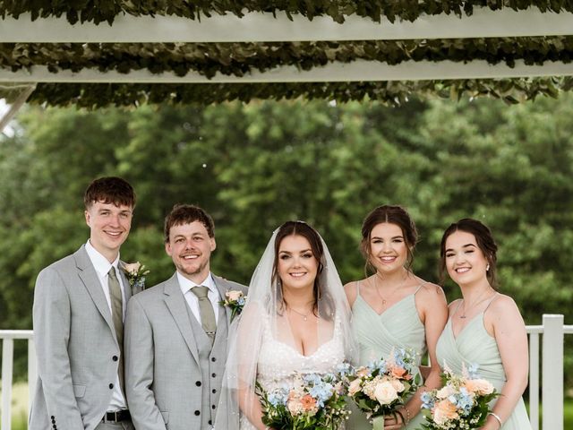 Dan and Liv's Wedding in Caerphilly Castle, Caerphilly 5