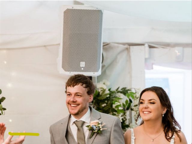 Dan and Liv's Wedding in Caerphilly Castle, Caerphilly 6