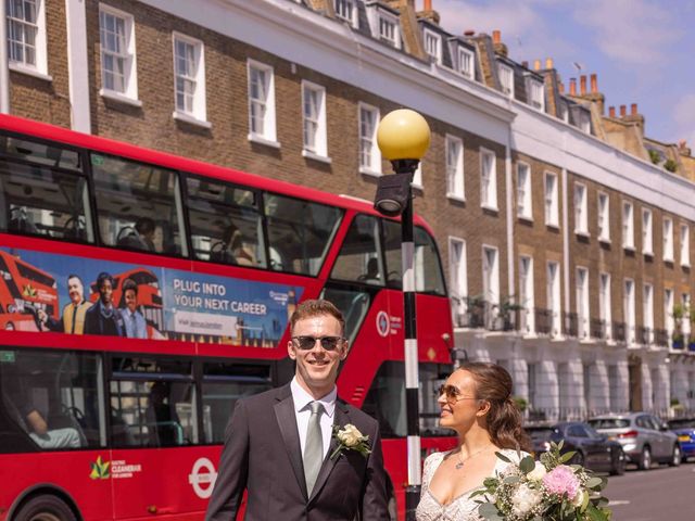 Sam and Jess's Wedding in Kensington &amp; Chelsea, West London 35