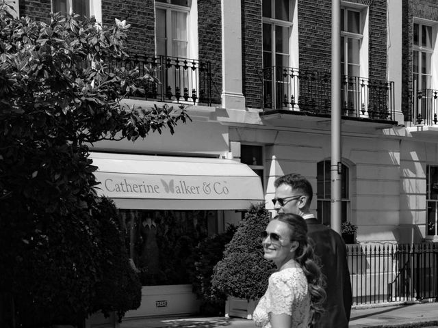 Sam and Jess's Wedding in Kensington &amp; Chelsea, West London 36