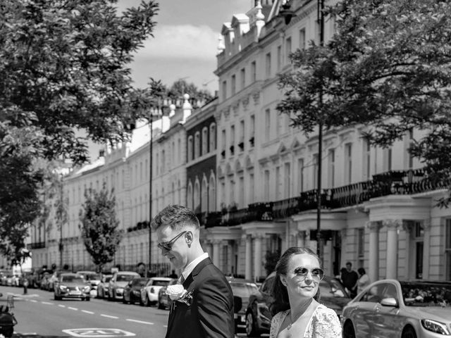 Sam and Jess's Wedding in Kensington &amp; Chelsea, West London 37