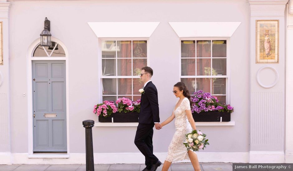 Sam and Jess's Wedding in Kensington & Chelsea, West London