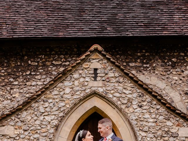 Adam and Kim&apos;s Wedding in Wrotham, Kent 27