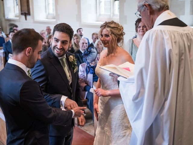 Sergio and Lydia's Wedding in Wimbourne, Dorset 32
