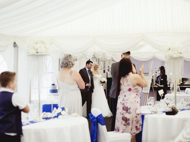 Lindsey and Mike&apos;s Wedding in Newton Le Willows, Merseyside 62