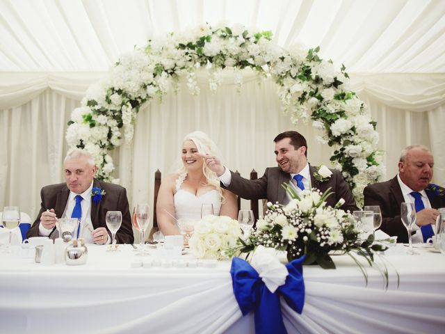 Lindsey and Mike&apos;s Wedding in Newton Le Willows, Merseyside 77