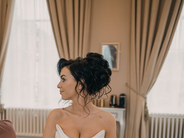 Charlie and Natasha's Wedding in Hodnet, Shropshire 10