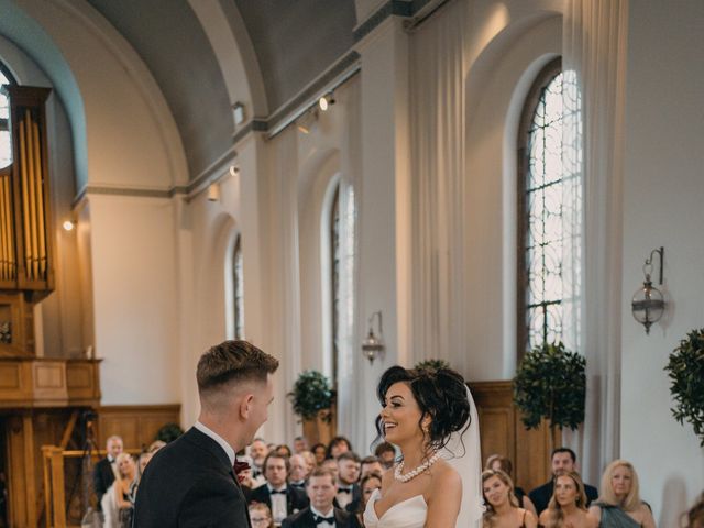 Charlie and Natasha's Wedding in Hodnet, Shropshire 28