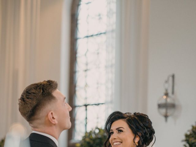 Charlie and Natasha's Wedding in Hodnet, Shropshire 29