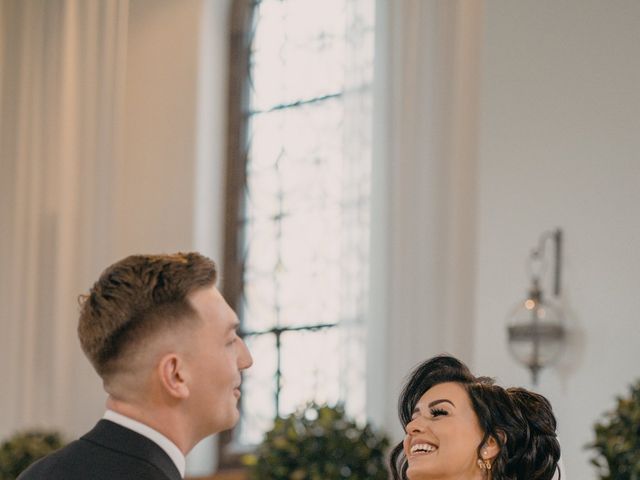 Charlie and Natasha's Wedding in Hodnet, Shropshire 30