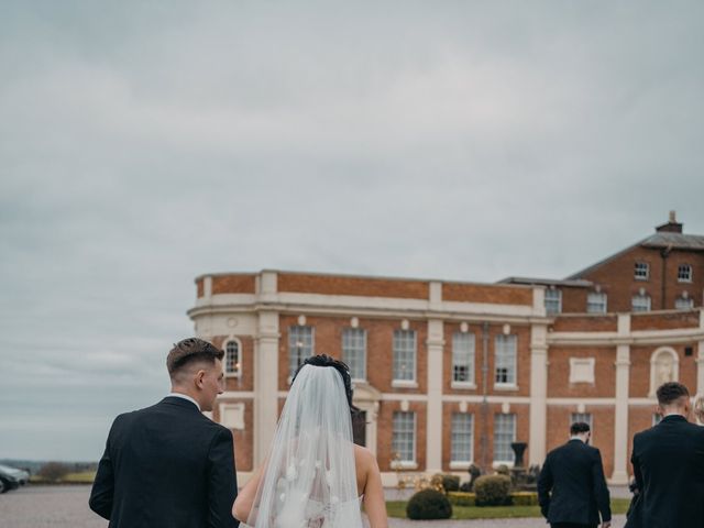 Charlie and Natasha's Wedding in Hodnet, Shropshire 36