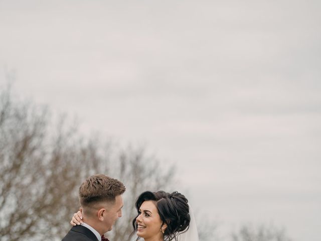 Charlie and Natasha's Wedding in Hodnet, Shropshire 40