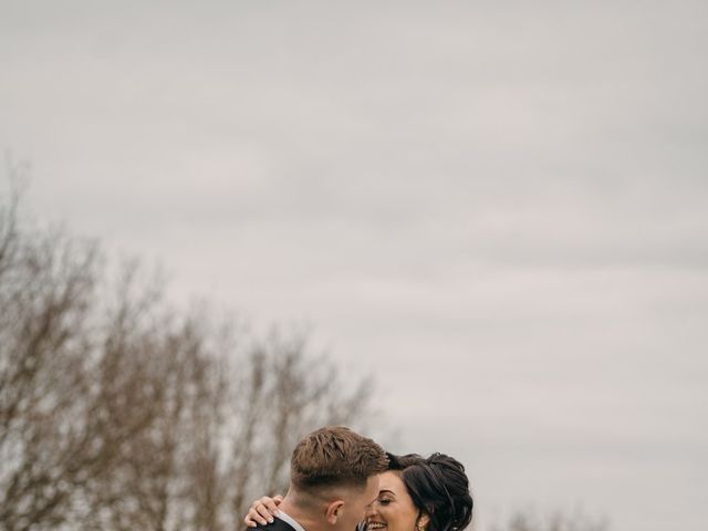 Charlie and Natasha's Wedding in Hodnet, Shropshire 41