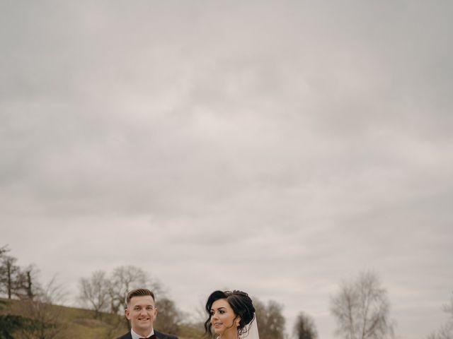 Charlie and Natasha's Wedding in Hodnet, Shropshire 45