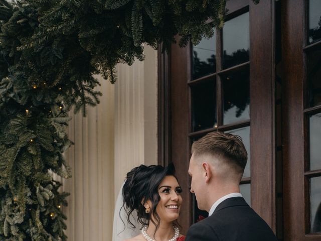 Charlie and Natasha's Wedding in Hodnet, Shropshire 47