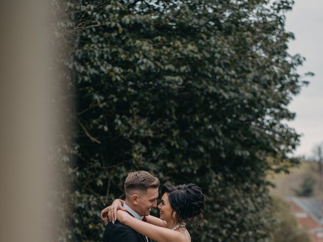 Charlie and Natasha's Wedding in Hodnet, Shropshire 48
