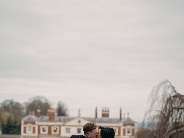 Charlie and Natasha's Wedding in Hodnet, Shropshire 50