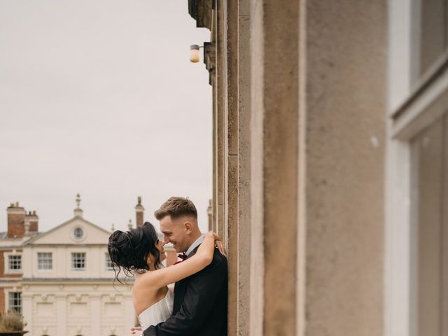Charlie and Natasha's Wedding in Hodnet, Shropshire 54