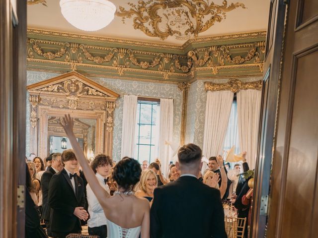 Charlie and Natasha's Wedding in Hodnet, Shropshire 62